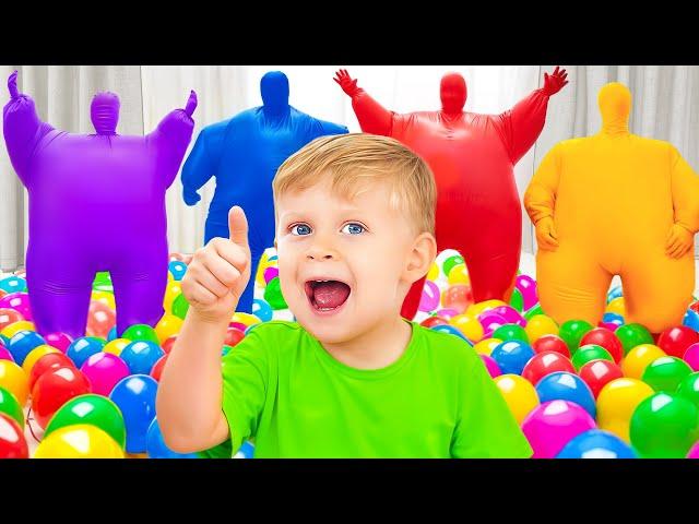 Balloons Cube Adventure for kids