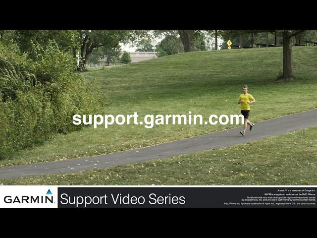 Support: Setting Up Spotify® on a Garmin Watch