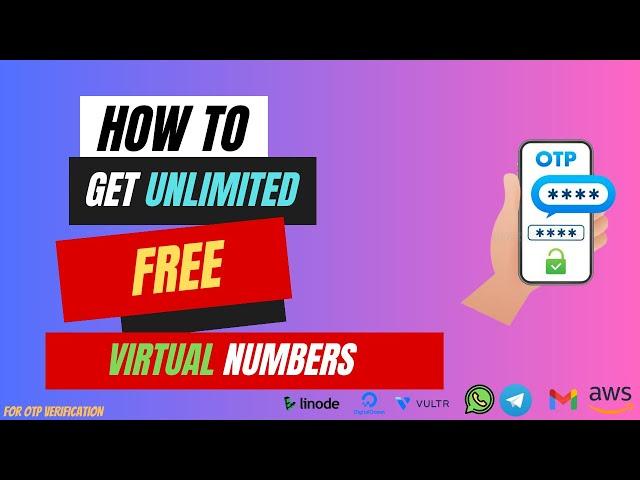 How to Get Unlimited SMS Verification Codes 2024 | Free Otp | Virtual Numbers