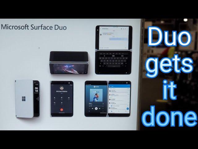 Surface Duo full preview! WHATIMINX2