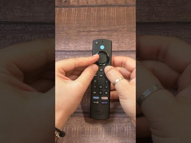 How to reset your Amazon Fire TV Remote #shorts