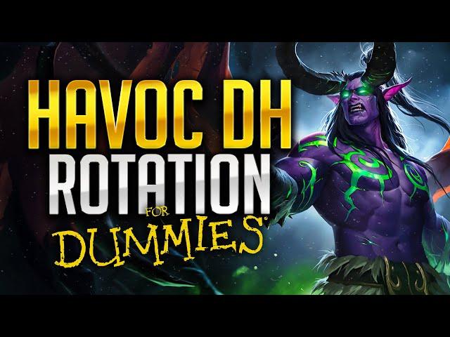 Havoc Demon Hunter Guide FOR DUMMIES | Simple Rotation Explanation