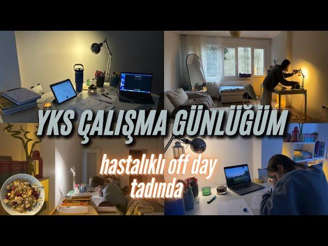 YKS ÇALIŞMA GÜNLÜĞÜM | güne geç başlamak,  verimsiz bir günü adam etmeye çalışmak , 4 saat ders