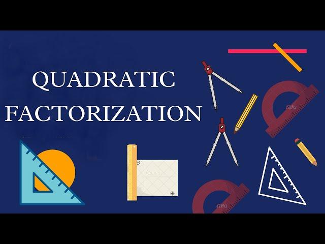 How to Master Quadratic factorization  | cbse maths | MATH WITH NOOR #youtube | #education #learning