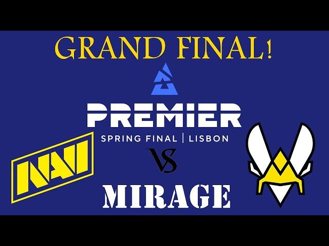 CS:GO – Navi vs. Vitality [Mirage] GRAND FINAL! Map 1