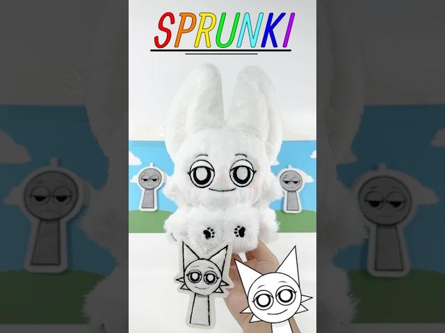 Make Incredibox Sprunki 'Wenda' 20cm Plush Doll #sprunki #diy #kawaii