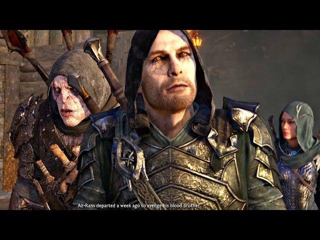 All Nazgul Talion & Eltariel Cutscenes - Blade of Galadriel DLC