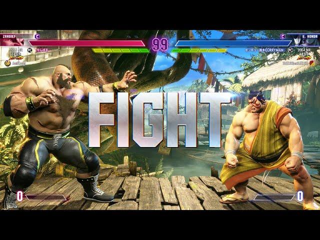 Street Fighter 6 Yanbaru (Zangief) Vs CURRYMAN (Rank #2 E.Honda)  Ranked Matches!