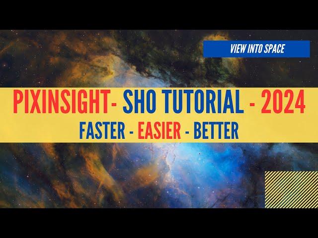 PixInsight SHO Tutorial 2024 - Cutting-Edge Astrophotography Processing!