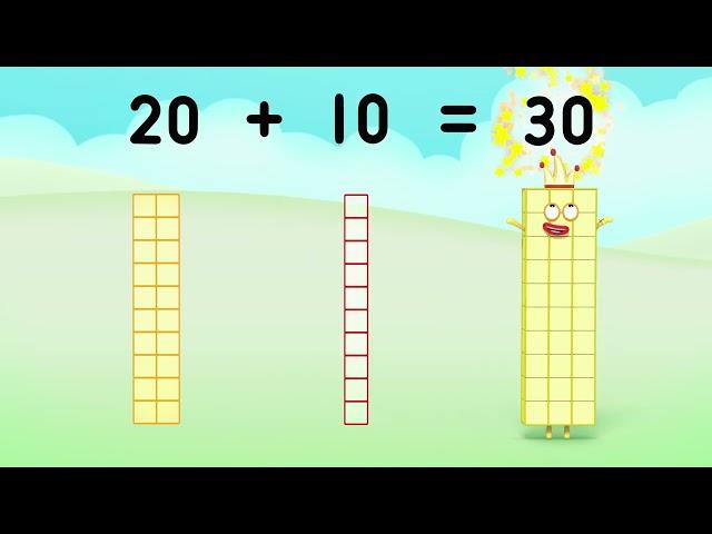 4.24 DAS LAND DER RIESEN | Mathe für Kinder | @numberblocksdeutschOffizieller