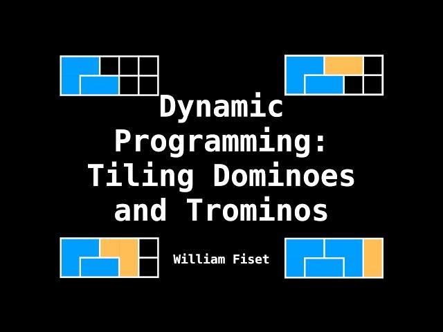 Tiling Dominoes and Trominoes (Leetcode 790) | Dynamic Programming