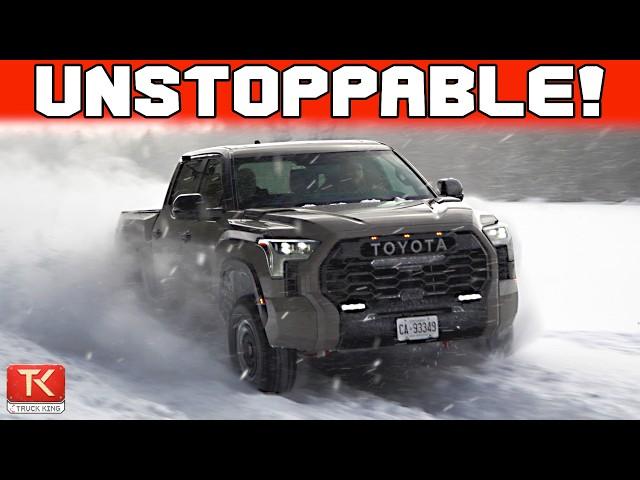 Toyota Tundra Sales Are HOT! We Take a 2025 Toyota Tundra TRD Pro into the Snow to Find Out Why