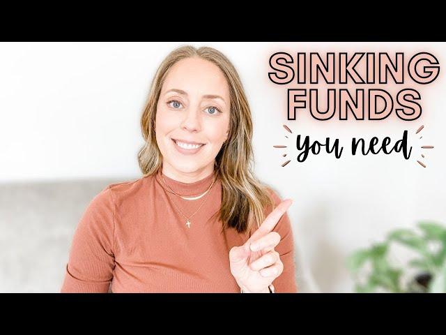 7 SINKING FUNDS You Need to Protect Your Budget