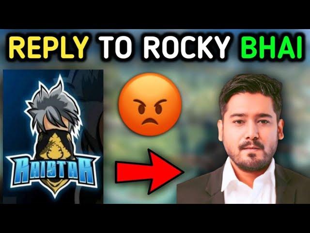 Raistar Reply To Rocky Bhai In Live  #shorts #short #raistar