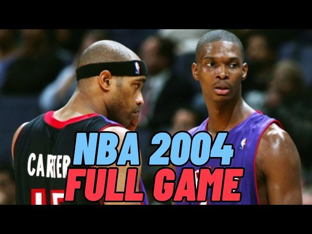 Cleveland Cavaliers VS Toronto Raptors / NBA 2004 (Full Game)