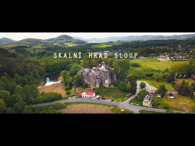 ТОПОВЫЕ ЗАМКИ ЧЕХИИ | Каменный замок СЛОУП | SKALNÍ HRAD SLOUP | MAVIC PRO | 4K