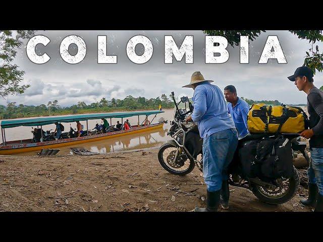 FIRST time in COLOMBIA: "I GET INTO DANGEROUS PLACES BY INCREDIBLE PEOPLE" | World on motorbike