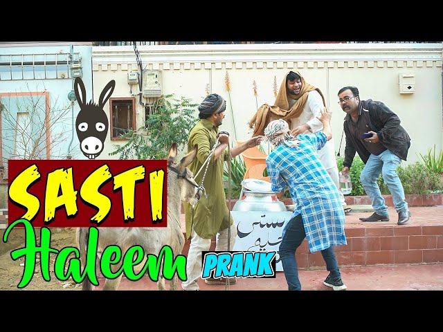 | Sasti Haleem Prank | By Nadir Ali & Team in | P4 Pakao | 2022