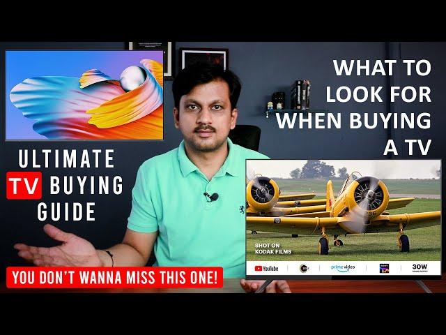 TV BUYING GUIDE 2024 NEW | How to buy a TV Must Watch