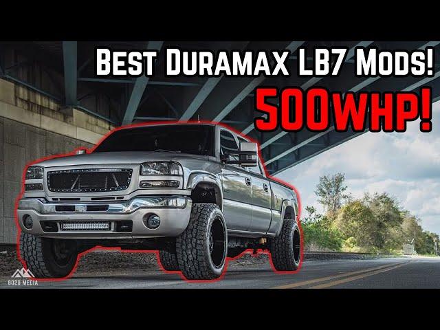 How to Build a 500WHP Duramax LB7!