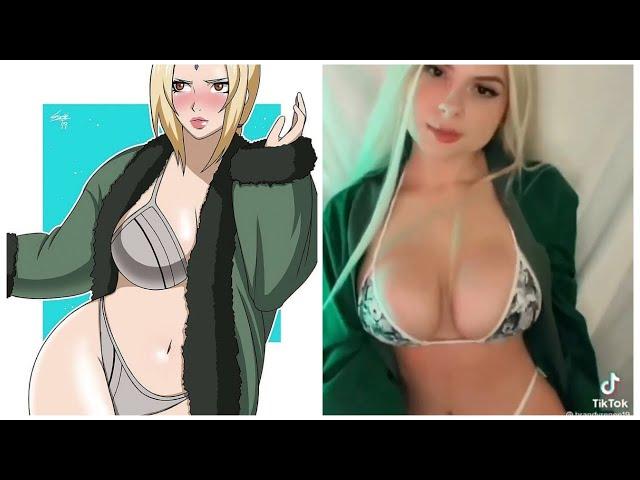 Sexy Tsunade in Real life  #naruto #tsunade #narutocosplay