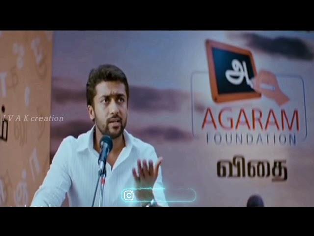 Agaram Foundation  Surya Speech 