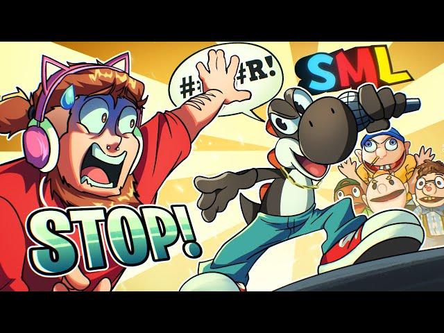 This SML Video Is Gonna Get Me Banned! (Black Yoshi, Jeffy The Rapper & Jeffy's Homework)