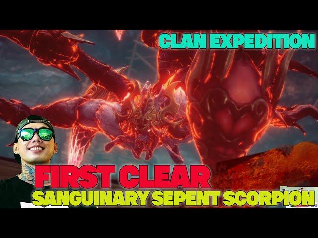 MIR4 FIRST CLEAR CLAN EXPEDITION SANGUINARY SERPENT SCORPION