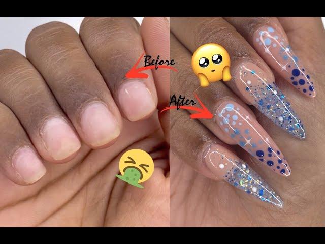 Super Easy Polygel Nails Using Dual Forms For Beginners| Polygel Nail Tutorials