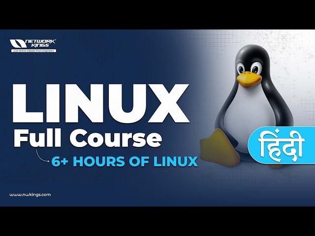 Linux Full Course | Linux Tutorial For Beginners | 6+ Hours of Linux