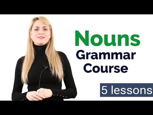 Learn Nouns | Basic English Grammar Course | 5 Lessons