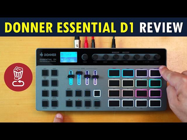 Donner Essential  D1 // a fun drum machine, especially if they fix a few issues // Review & tutorial