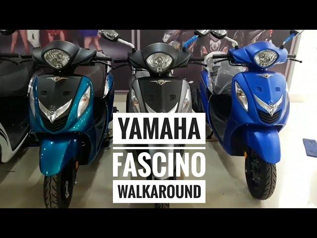 YAMAHA FASCINO - ALL NEW 2018 COLOURS - PJB BLOGS