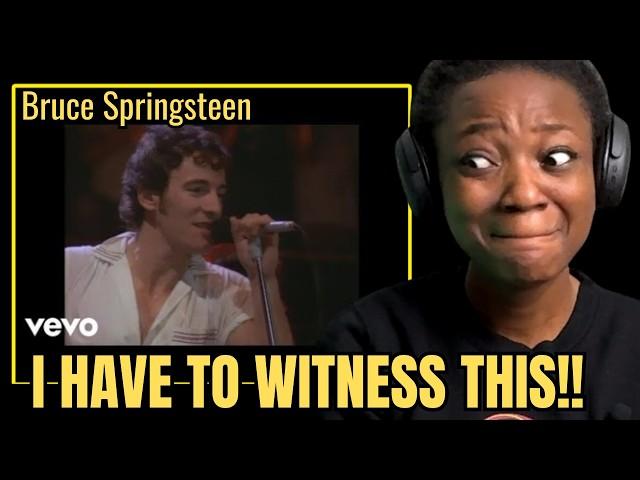 IS HE REAL?! FIRST TIME Hearing Bruce Springsteen | Dancing in the Dark | REACTION