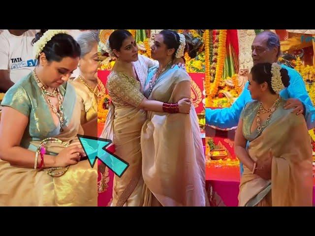 Oops!!  Rani Mukherjee Suffer Oops Moment Gets Uncomfortable Flaunt Her Huge Cle@v@ge