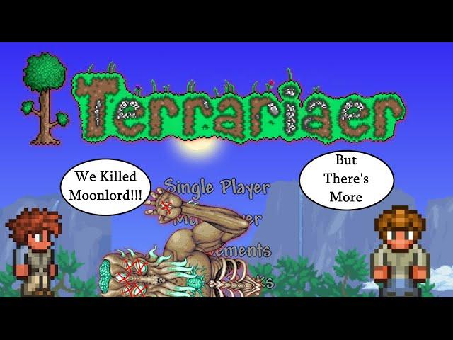 Terraria but the game keeps going (calamity mod)