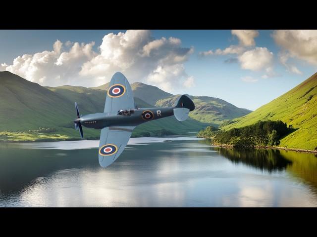 WW2 Spitfire Crashes into Loch Doon