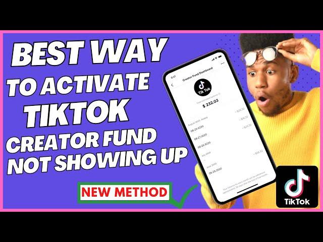 How To Fix TikTok Creator Fund Not Showing Up |Get Paid On TikTok 2023