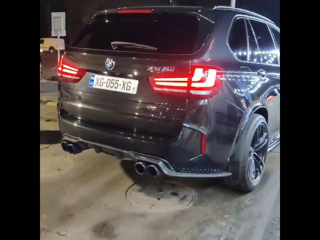BMW X5M STAGE 1 + Burble and Flame Tune