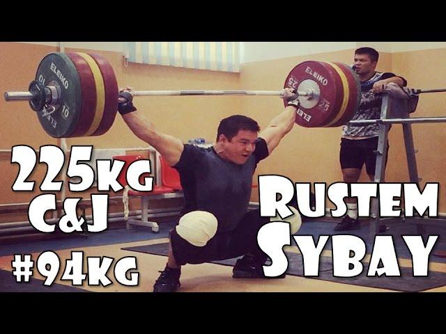 Rustem Sybay (KAZ, 94KG) | Olympic Weightlifting Training | Motivation