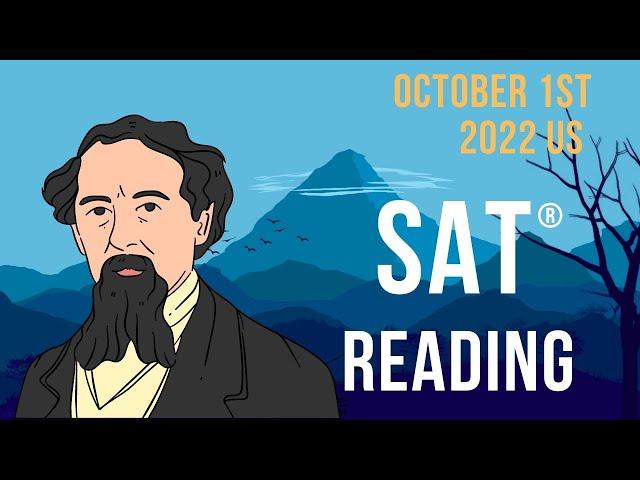 SAT Reading | SAT Literature passage 1 FULL WALKTHROUGH