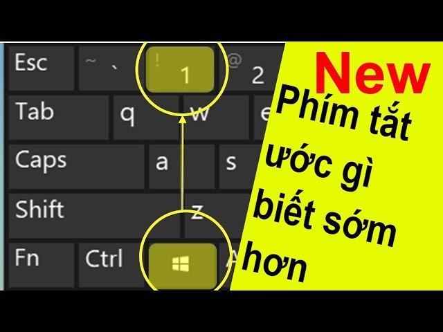 Phím tắt bí mật "NEW" trong Windows 10 cực hay, ước gì mình biết sớm hơn