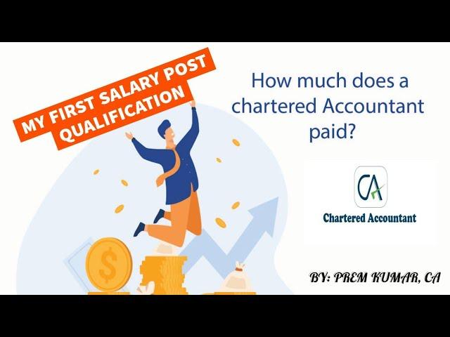 Starting Salary of CA | Salary of CA after Qualification | My First CA Salary (Payslip) #shorts