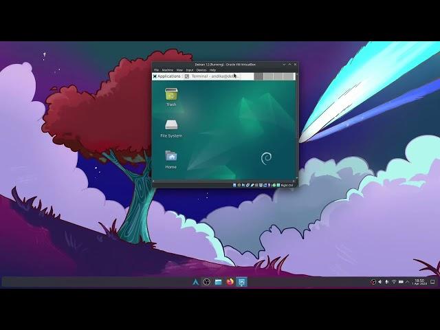 01-04-2024 Install Debian 12 di VirtualBox