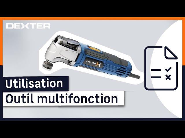 ️ Découvrez les différents usages de l'outil multifonction filaire Dexter !