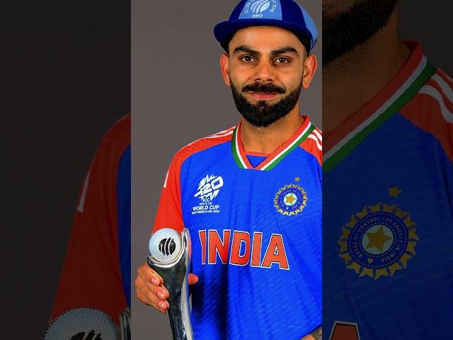 ICC Men's ODI Cricketer of the Year 2023 Trophy and Team Cap | Featuring Virat Kohli