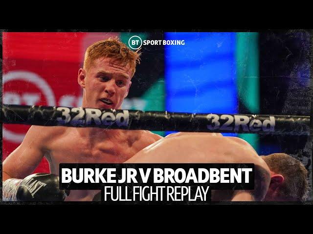 Full fight: Mickey Burke Jr v Tommy Broadbent