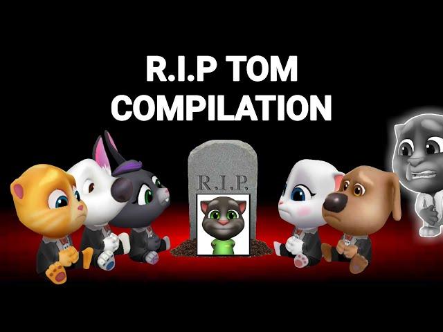 My Talking Tom Friends - AMONG US - R.I.P TOM COMPILATION