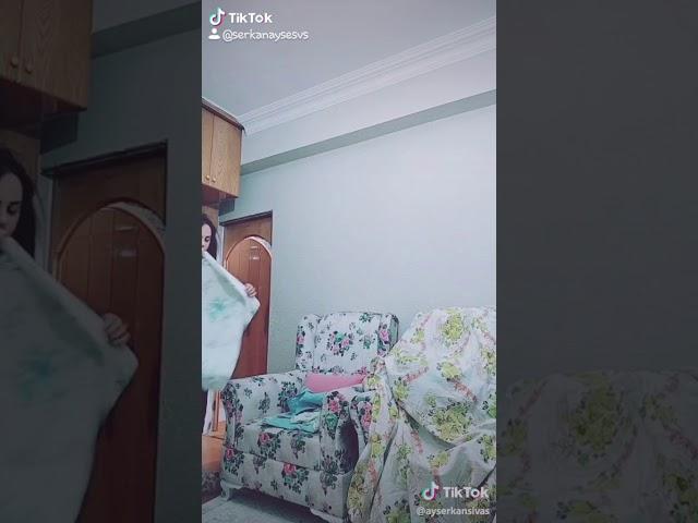 Tiktok'ta bomba gibi patlayan korkutma videosu  Karı dedigin böyle korkutulur!!!!!