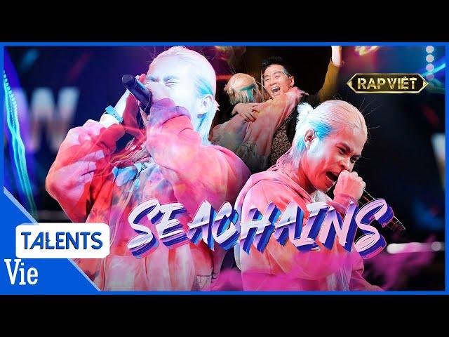 Seachains tung bản rap love cực cuốn tậu luôn 4 chọn 3 nón vàng, Karik quẩy bung nóc nhà | Rap Việt